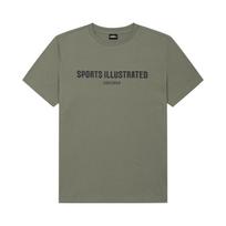 Sports Illustrated Basic Logo Round T-Shirt (Khaki) Xl