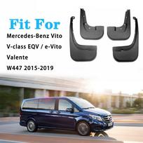 skirtas Mercedes Benz Vito Viano V Class W447 2015~ 2018 2017 Purvasargis V260 Automobilių sparnai Purvasaugiai Apsaugos nuo purslų Metris With Side Skirts