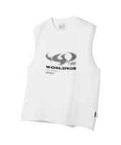 Code Graphy Oversized Arc Logo Sleeveless_White L/Free