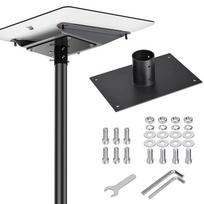High Performance Starlink Flat Pipe Adapter Stand Factory Direct Mini Satellite Roof Mount Kit with Option for Pole Mount juoda