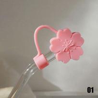 Cartoon Silicone Glass Anti-Dust Straw Plug Bottle Accessories Straws Decorative Cap Anti-Dust Cap 01