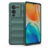 Case For VIVO V25 Pro V25e 5g Back Cover Case Soft Silicone Anti-fall Shockproof Protection Phone Cases Funda Coque For V25 5g žalia