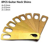 Guitar Neck Shims Kit Luthier Musical Parts Thickness