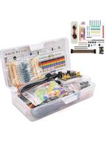 „Pasidaryk pats“ projekto pradinis rinkinys, skirtas Arduino UNO R3 rinkiniui, elektroninis „pasidaryk pats“ rinkinys, elektroninių komponentų rinkinys su dėžute, 830 jungčių duonos plokštė