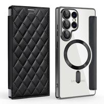 For Samsung Galaxy S22 S23 S24 S25 A16 A15...series.Yadun Small Fragrance Magnetic Leather Case-RFID-Blocking Card Slots & Wireless Charging Supported Samsung Galaxy S22 5G juoda