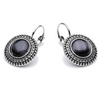 Boho Big Earrings for Women Jewelry Brinco Carved Bohemian Long Earrings AVE juoda