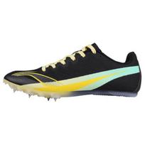 Li Ning Professional Sprint Competition Training Spikes Cushioning Wear-Resistant Low-Top Running Shoes Unisex Shoes Black Yellow LJJT911-4 42⅓
