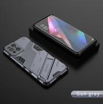 Šarvuotas laikiklis dėklas skirtas OPPO Find X3 Pro Realme 7 Narzo 20 C15 C12 V15 GT Reno 5 Pro Plus 4 Lite A93 5G A74 4G A53 A32 Galinis dangtelis For Find X3 Neo