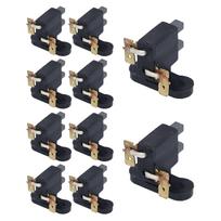 10Pcs Generator Carbon Brush Convenient Easy Connection Sturdy Durable Reliable Assembly Generator Head for GX160