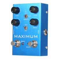 IRIN Overdrive Guitar Effect Pedal 2 Toggle Mode Switch Tone Gain Volume Boost Controls for Electric Guitar   MAXIMUM mėlyna