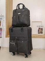 Mother-Child Drawbar Bag Set with Shoulder Straps Medium 2-wheel Trolley Bag juoda