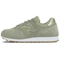 New Balance Nb 373 Patogus audinys Sintetinė oda Žemi bėgimo bateliai Moteriškas sportbačio modelis Tamsiai pilkas WL373MIW 36.5