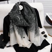 Bohemia Paisley Luxury Designer Ladies Women Scarf Female Ventilate Cotton Linen Shawl Four Seasons Muslim Hijab 90*180Cm 90x180cm