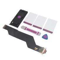 Dock Connector Replacement for OnePlus 7T USB C Charger Charging Port Dock Connector Flex Cable Repair Parts with Tool