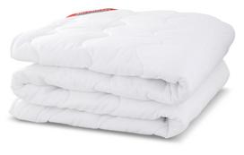 Premium thread-quilted mattress topper/protector 90x200cm white
