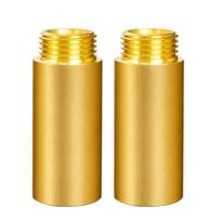 Set Of 2 brass 1/2inch Connector Extension Pipe Fitting Heating System Connector Easy to Use for Residential & Commercia