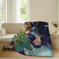 Anime The Apothecary Diaries Blanket For Sofa Office Bed Plane Travel Sleep Read Relax Camping Soft And Warm 75x90cm