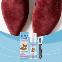 Suede Batų Valymo Rinkinys Kasdieniams Suede, Suede Sniego Batai, Matiniams Batams Valyti, Su 100ml Skysčio One Size balta