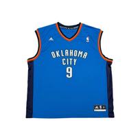 Adidas NBA Ibaka Thunder 9 Jersey Sleeveless Comfortable Print Unisex Tops 7818A-3CB-AEB1308 2XL