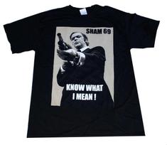Sham 69  Know What I Mean - '07 Tour  Double Sided T-Shirt -S, M- FREE SHIPPING S