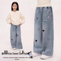 Hello Kitty Girls' Sweet Cool Denim Jeans 140
