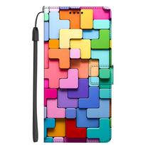 Leather Flip Case for Samsung Galaxy A55 5G A15 A25 A35 A 55 M35 M55 Phone Cover M 35 55 Magnetic Bag A 15 A05 4G Wallet Painted Samsung M35 5G&Case & Strap