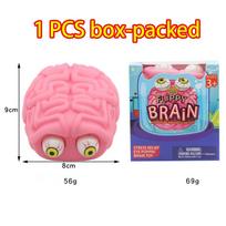 Anti stress Flippy Brain Eye Squeeze Fidget toys cool things for children with ADHD, autism, anxiety relief toys