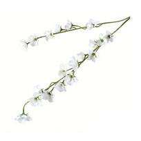 Artificial Crabapple Blossom Stem Realistic Faux Begonia Vine Branch Long Stem Fake Flowers for Spring Summer Indoor Wedding Home Table Centerpiece