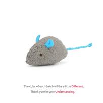 Catnip Mice Cat Toy Blue Gray Pink Fun Plush Mouse Cats Kitten Scratch Bite Pet Interactive Toy tamsiai pilka spalva