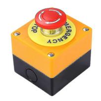 1 No 1 Nc 10a 660v Emergency Stop Push Button Red Mushroom Switch Station