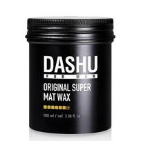 DASHU Vyrams Premium Originalus Super Matinis Plaukų Vaškas, 100ml - stiprios fiksacijos matinis formavimo vaškas, Korėjietiškas 100ml black