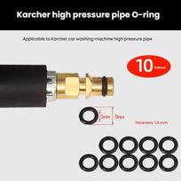 High Pressure Water Gun Cleaning Outlet O-ring rubber Ring Black Car Wash Machine accessories car beauty water gun accessories