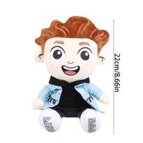 22cm Caylus Plush Toy Cute Cartoon Anime Figure Plush Doll Stuffed Toy Home Decor Throw Pillow For Fans Collection Birthday Gift mėlyna