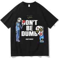 A$AP ROCKY Don T Be Dumb Tour 2026 Graphics Print T Shirts High Quality Mens Fashion Tshirts Summer Cotton Tees Shirt Fans Gi... S įvairiaspalvis