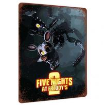 Five Nights at Freddys  Metal Wall Art Horror Game Poster Decor for Bedroom Living Room 7.9x11.8In(20x30cm)