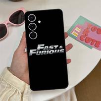 Movie F-Fast And F-Furious Phone Case For Samsung S 24 Fe 25 Ultra Plus 20 Lite 21 30 22 23 24 22 Ultra 5G Fundas Samsung S22 Plus 5G