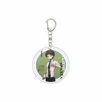 55MM Anime Danganronpa Keychain Aoi Asahina/Byakuya Togami/Junko Enoshima  Key Chain Acrylic Model Plate Christmas Gifts 55mm