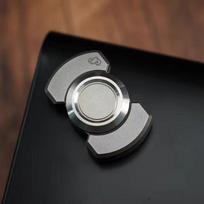 Novelty 3 In 1 Spinner Slider Clicker Fidget Toy Stress And Anxiety Relief For Adults Kids Cool Edc Gadgets Cosas Antiestrés sidabras