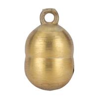 Dog Cat Collar Bells Brass Bells For Collar Dog Charm Bells Cow Horse Sheep Grazing Bell Pet Pendant  Necklace Pet Accessories Medium geltona