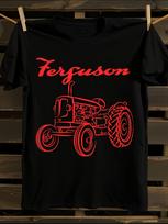 Massey Ferguson Vintage Tractor Graphic T-shirt L