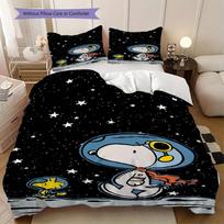 Animacinių filmukų „Peanuts“ minkštas, patogus antklodės užvalkalas, vaikiškos patalynės komplekto dovana, įvairių dydžių LXR168 135x200cm