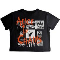 Alice In Chains Ladies Crop Top: Albums Montage (Small) 3XL