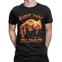 Project Hail Mary Fist My Bump Rocky The Alien Poster T-shirt unisex unisex Summer Gothic Clothing Fashion Casual Short Sleeved Top S įvairiaspalvis