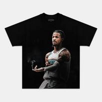 COMBATWEAR Ja Morant 2025 Action Dunk Graphic Tee Gifts for Fans Streetwear S