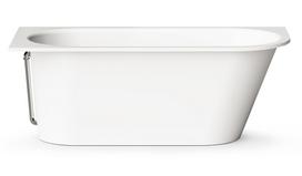 Vario L vonia 1680x750 mm, su užapvalintu B kampu, akmens masės VAVARLB/00