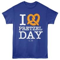 The Office TV Show Stanley Hudson I Love Pretzel Day Men's T Shirt M