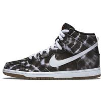 Nike Sb Dunk High Tie Dye Black 313171-023 42.5 juoda/balta
