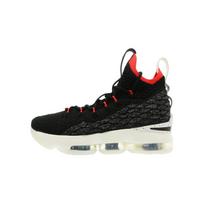 Nike LeBron 15 Black Bright Crimson GS AQ6176-002 38.5 juoda/balta