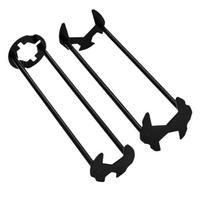 2pcs Multifunctional Tool Basin Wrench Set Sink Wrench Set  Maintenance & Removal