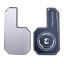 Magnetinė mobiliųjų telefonų aušinimo plokštelė Plonas šilumos išsklaidymo padėkliukas Efektyvus telefono radiatoriaus lipdukas Žaidimams Ordinary gray